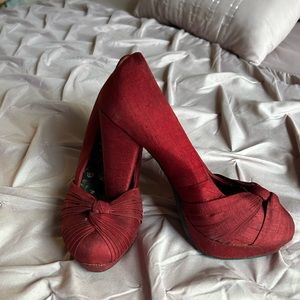 Red high heels